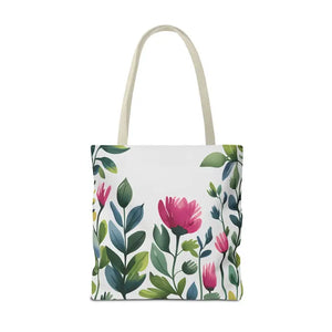 Chic Tote Bags with Pretty Pink Flowers - Dipaliz