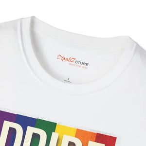 Pride Unisex Softstyle T-shirt - be Yourself Statement Tee - Dipaliz - T-shirts