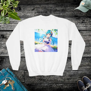 Youth Crewneck Sweatshirt - Ultimate Comfort Style - Dipaliz - White / Xs - Sweatshirts