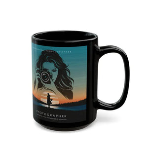 Mug - Black Ceramic for Professional Photographers - Dipaliz