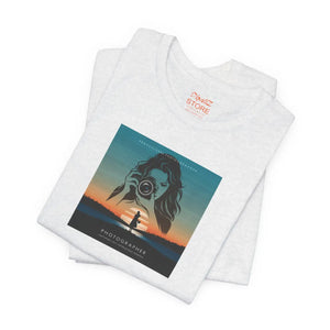 Snap Happy Unisex Jersey Tee - Photographer’s Comfy Companion - Dipaliz - T-shirts