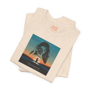 Snap Happy Unisex Jersey Tee - Photographer’s Comfy Companion - Dipaliz - T-shirts
