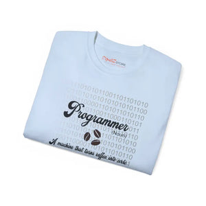Coffee and Coding Ultra Cotton Tee for Developers - Dipaliz - T-shirts