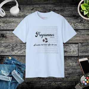 Coffee and Coding Ultra Cotton Tee for Developers - Dipaliz - Light Blue / s - T-shirts