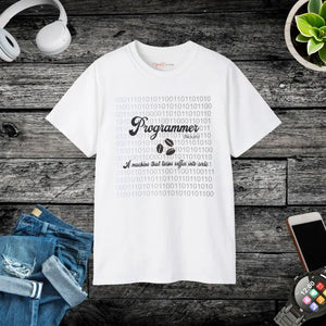 Coffee and Coding Ultra Cotton Tee for Developers - Dipaliz - White / s - T-shirts
