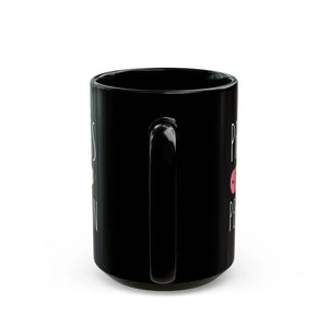 Sleek Black Ceramic Mug Progress Over Perfection - Dipaliz - Mugs
