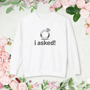 Proposal Sweatshirt - Engagement Celebration Cozy Top - Dipaliz - White / s - Sweatshirts