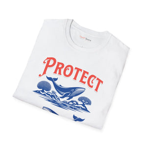 Ocean Unisex Softstyle Tee - Protect Marine Life - Dipaliz - T-shirts