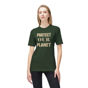 Unisex Earth Day Tee - Protect our Planet Cotton - Dipaliz - T-shirts