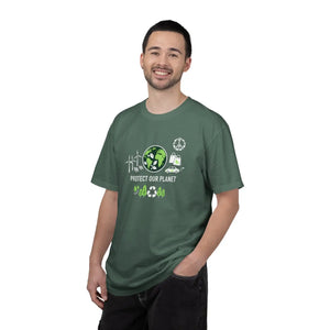 Protect our Planet Eco T-shirt, Renewable Energy & Recycling Graphic