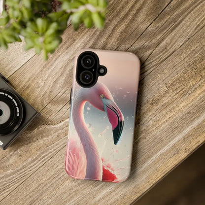 Bold Pink Flamingo Style Cases for Iphone Galaxy & Pixel - Phone Case