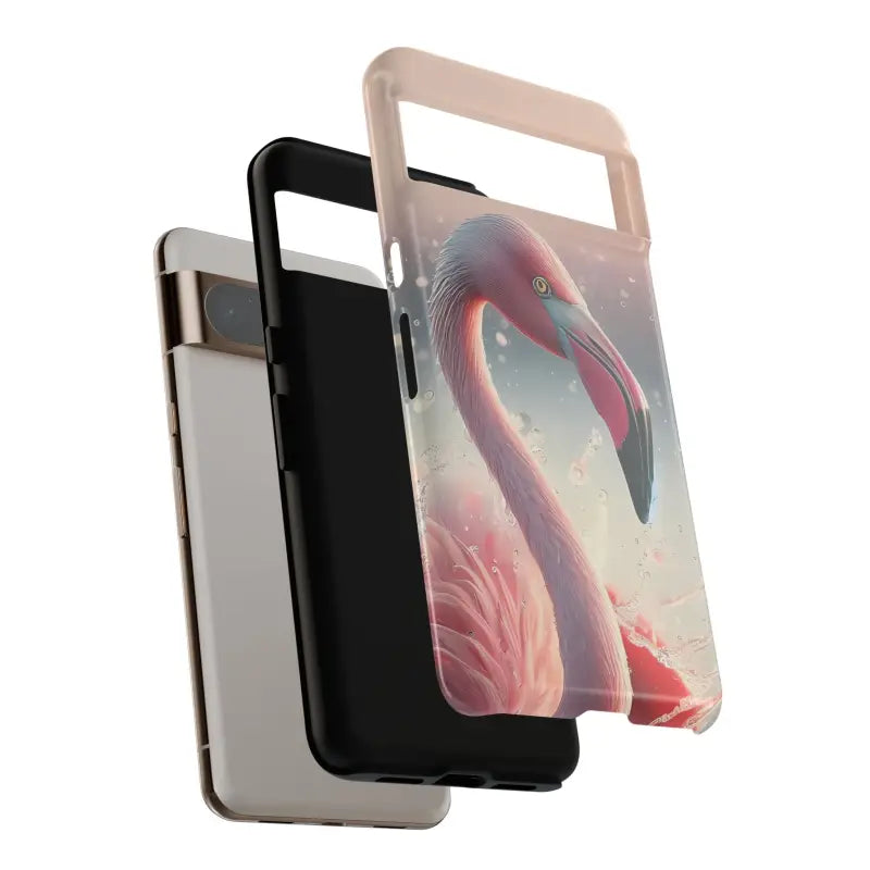 Bold Pink Flamingo Style Cases for Iphone Galaxy & Pixel - Phone Case