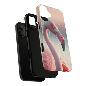 Pink Flamingo Style Samsung Galaxy Phone Case - Dipaliz - Mobile Cases