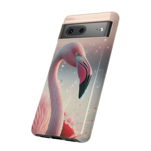 Pink Flamingo Style Samsung Galaxy Phone Case - Dipaliz - Mobile Cases