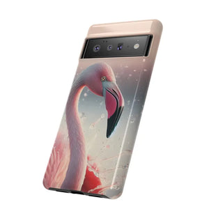 Pink Flamingo Style Samsung Galaxy Phone Case - Dipaliz - Mobile Cases