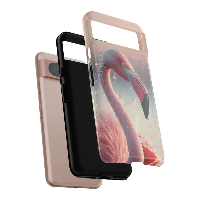 Bold Pink Flamingo Style Cases for Iphone Galaxy & Pixel - Phone Case