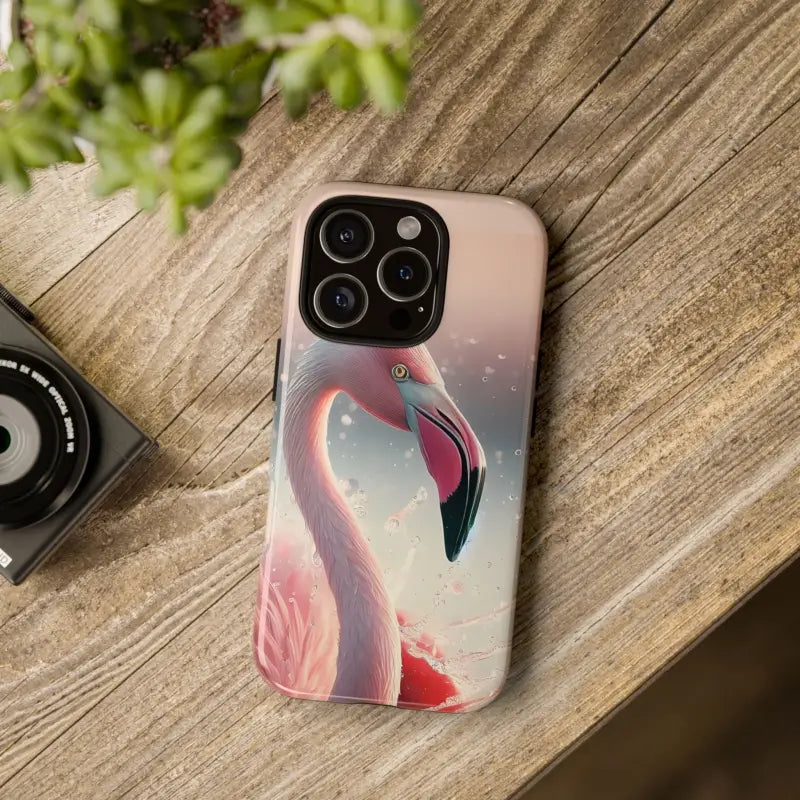 Bold Pink Flamingo Style Cases for Iphone Galaxy & Pixel - Phone Case