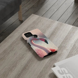 Pink Flamingo Style Samsung Galaxy Phone Case - Dipaliz - Mobile Cases