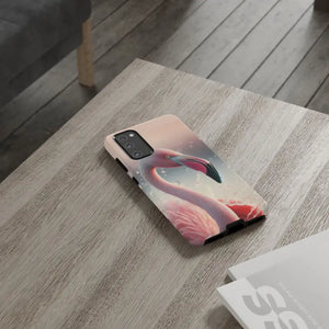 Pink Flamingo Style Samsung Galaxy Phone Case - Dipaliz - Mobile Cases