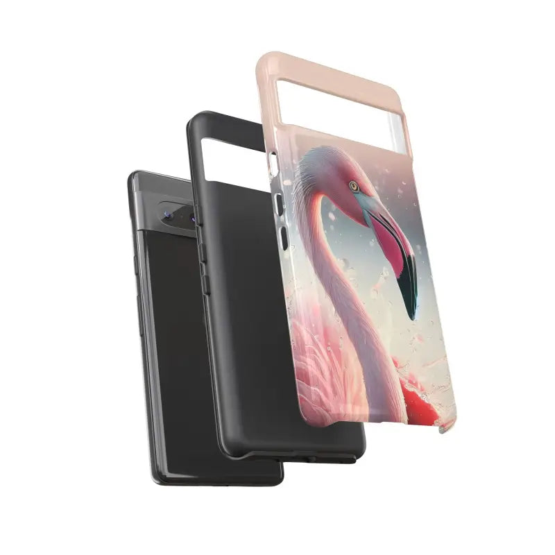 Bold Pink Flamingo Style Cases for Iphone Galaxy & Pixel - Phone Case