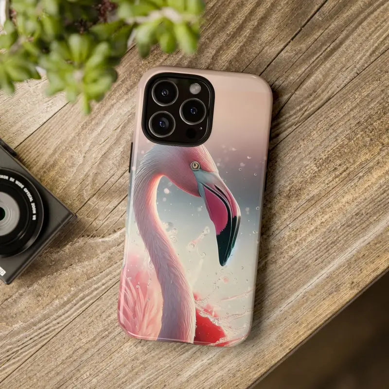 Bold Pink Flamingo Style Cases for Iphone Galaxy & Pixel - Phone Case