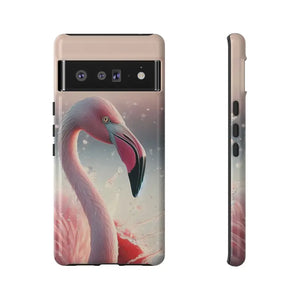 Pink Flamingo Style Samsung Galaxy Phone Case - Dipaliz - Google Pixel 6 Pro / Glossy - Mobile Cases