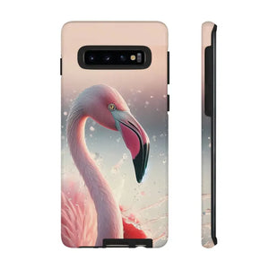 Pink Flamingo Style Samsung Galaxy Phone Case - Dipaliz - S10 / Glossy - Mobile Cases