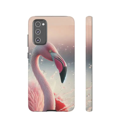 Bold Pink Flamingo Style Cases for Iphone Galaxy & Pixel - Samsung S20 Fe / Glossy Phone Case