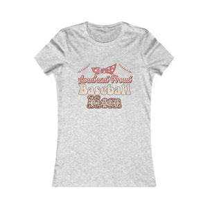Proud Baseball Mama Tee - Loud and Style - Dipaliz - s / Athletic Heather - T-shirts