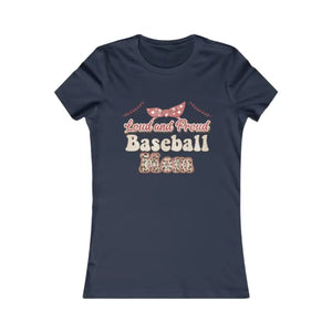 Proud Baseball Mama Tee - Loud and Style - Dipaliz - s / Navy - T-shirts