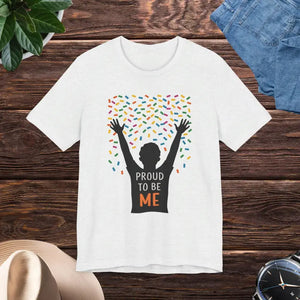 Unisex Jersey Short Sleeve Pride Tee - Dipaliz - Ash / s - T-shirts