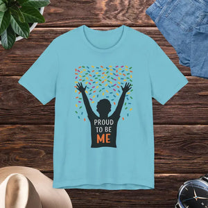 Unisex Jersey Short Sleeve Pride Tee - Dipaliz - Turquoise / s - T-shirts