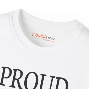 T-shirt - Neurodivergent Dad Cotton Tee - Bold Pride Statement - Dipaliz