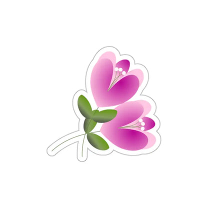 Pucker Up With Dipaliz’s Pink Flower Kiss-cut Stickers - Paper Products