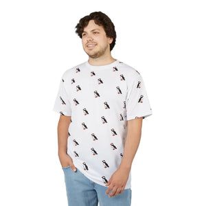 Puffin Bird Unisex Cut Tee Stylish Comfort Wear Dipaliz - White Stitching / 4 Oz. / s - T-shirts
