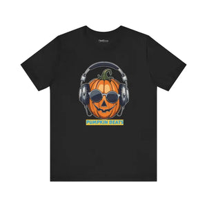 Jack o Lantern Unisex Jersey Short Sleeve Tee Text Pumpkin Beats - T-shirts