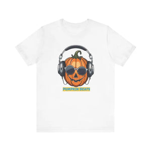 Jack o Lantern Unisex Jersey Short Sleeve Tee Text Pumpkin Beats - T-shirts