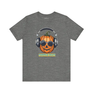 Jack o Lantern Unisex Jersey Short Sleeve Tee Text Pumpkin Beats - T-shirts