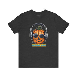 Jack o Lantern Unisex Jersey Short Sleeve Tee Text Pumpkin Beats - T-shirts