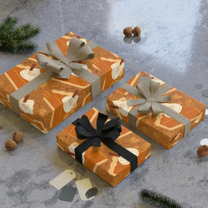 Wrapping Paper Satin Finish Crisp Folds Autumn Pie - Dipaliz