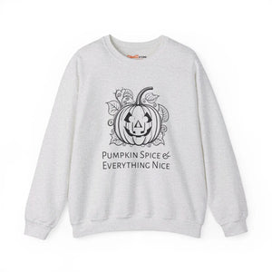 Cozy Pumpkin Spice Crewneck Sweatshirt - Heavy Blend - Dipaliz - Sweatshirts
