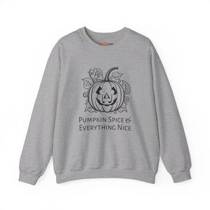 Cozy Pumpkin Spice Crewneck Sweatshirt - Heavy Blend - Dipaliz - Sweatshirts