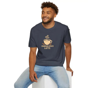 Pumpkin Spice Latte Cozy Fall Tee Burnt Orange - Dipaliz - T-shirts