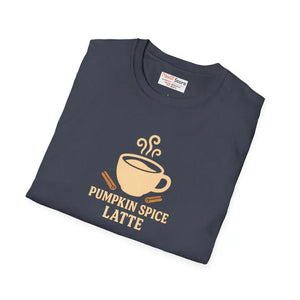 Pumpkin Spice Latte Cozy Fall Tee Burnt Orange - Dipaliz - T-shirts