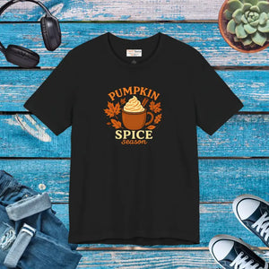 Pumpkin Spice Season Tee - Cozy Fall Vibes Unisex - Dipaliz - T-shirts