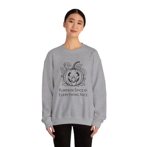 Pumpkin Spice Unisex Heavy Blend Crewneck Sweatshirt - Dipaliz - Sweatshirts