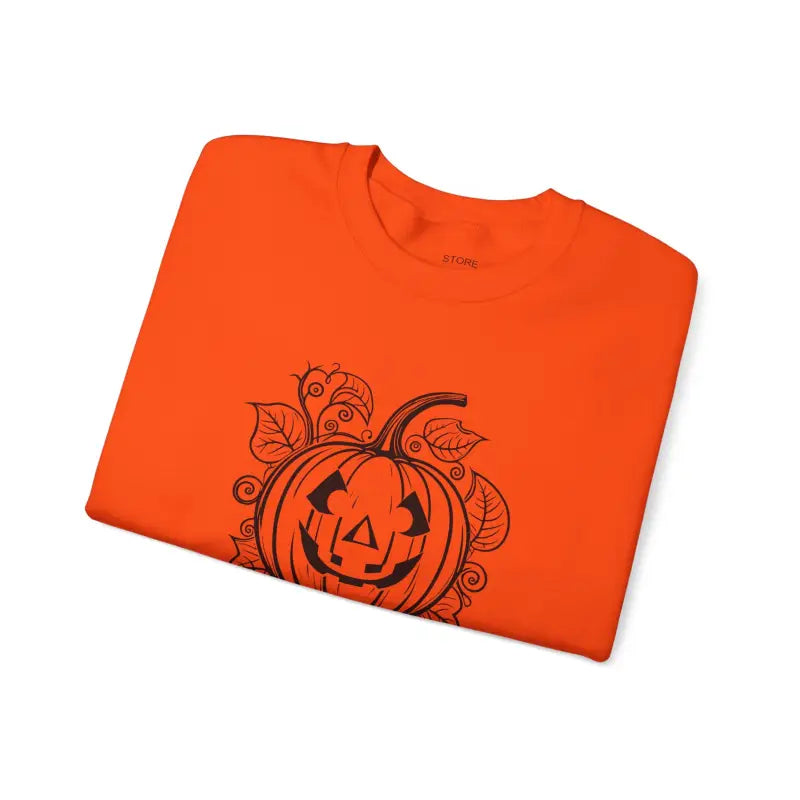 Pumpkin Spice Unisex Heavy Blend Crewneck Sweater Delight - Sweatshirt