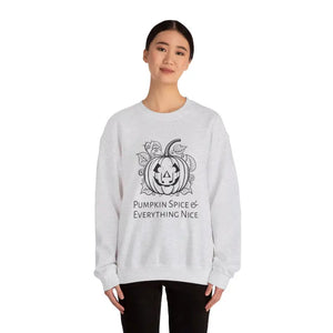 Pumpkin Spice Unisex Heavy Blend Crewneck Sweatshirt - Dipaliz - Sweatshirts