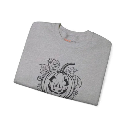 Pumpkin Spice Unisex Heavy Blend Crewneck Sweater Delight - Sweatshirt