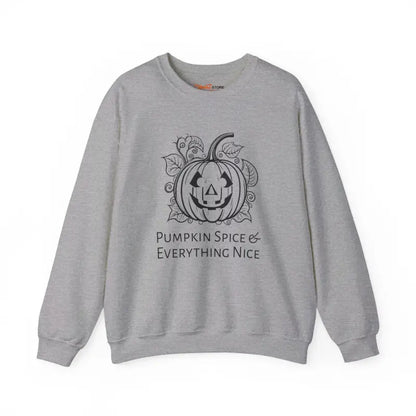 Pumpkin Spice Unisex Heavy Blend Crewneck Sweater Delight - Sweatshirt